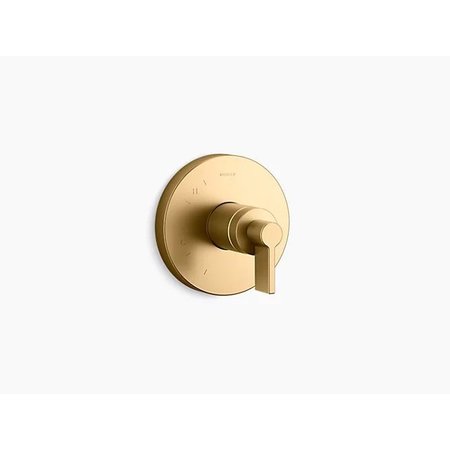 KOHLER Components Rite-Temp Shower Valve Trim With Lever Handle TS78015-4-2MB